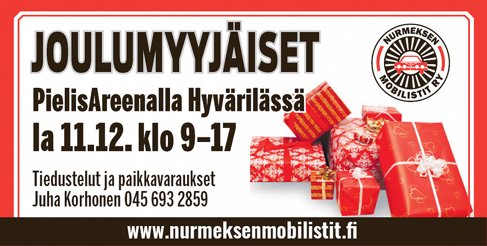 Joulumyyjäiset PielisAreenalla